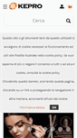 Mobile Screenshot of kepro.it