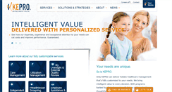 Desktop Screenshot of kepro.com